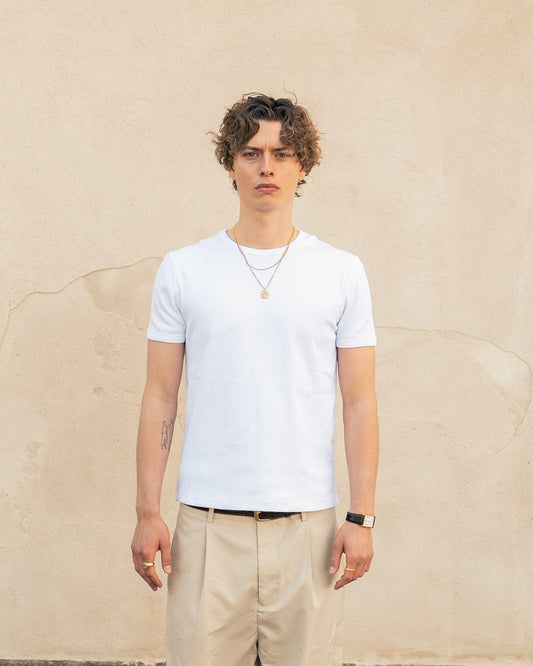 White Fitted T-shirt