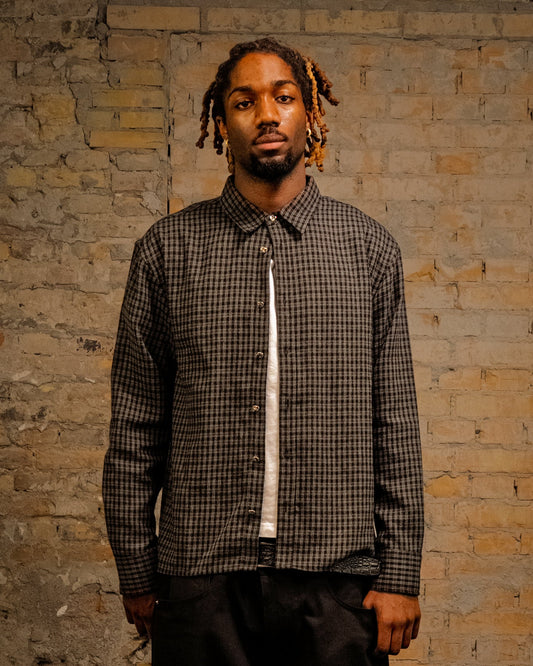 Dark Checkered Shirt