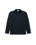 Black Striped Polo