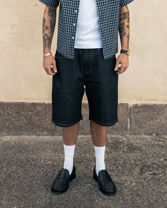 Blue Selvedge Shorts
