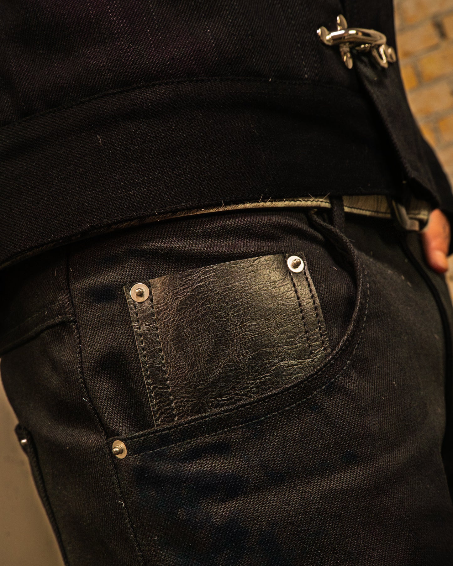 Black Selvedge Jeans (16oz)