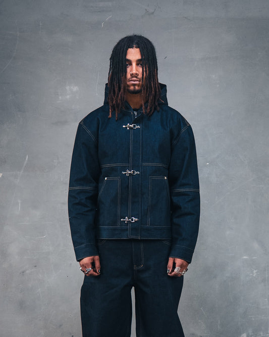 Blue Selvedge Clasp Jacket (16,8oz)