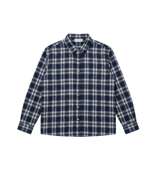 Checkered Blue Shirt